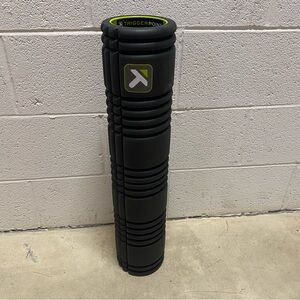 Black & Lime Green Grid 2.0 26” Foam Roller for Muscle Recovery by TRIGGERPOINT